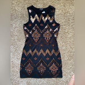 NWT! Express sleeveless sequins dress
Size M, appx. size 10